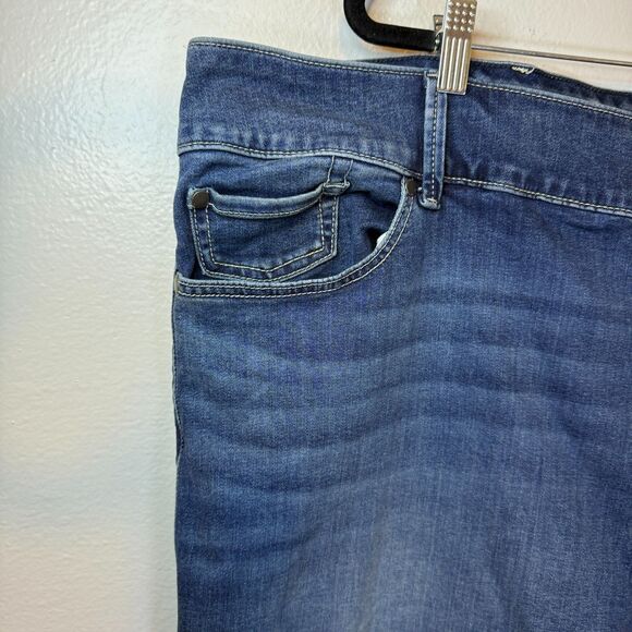 Torrid 30 Extra Short XS Jegging Skinny Stretch Super Soft Jeans Plus Dark Wash - Picture 6 of 12